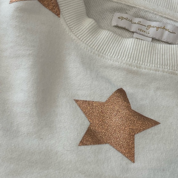 Spiritual Gangster Starry Mazzy Pullover Sweatshirt, Cropped, RoseGold Small - Picture 13 of 15
